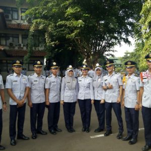 Upacara Bendera Perdana di Awal Tahun 2016